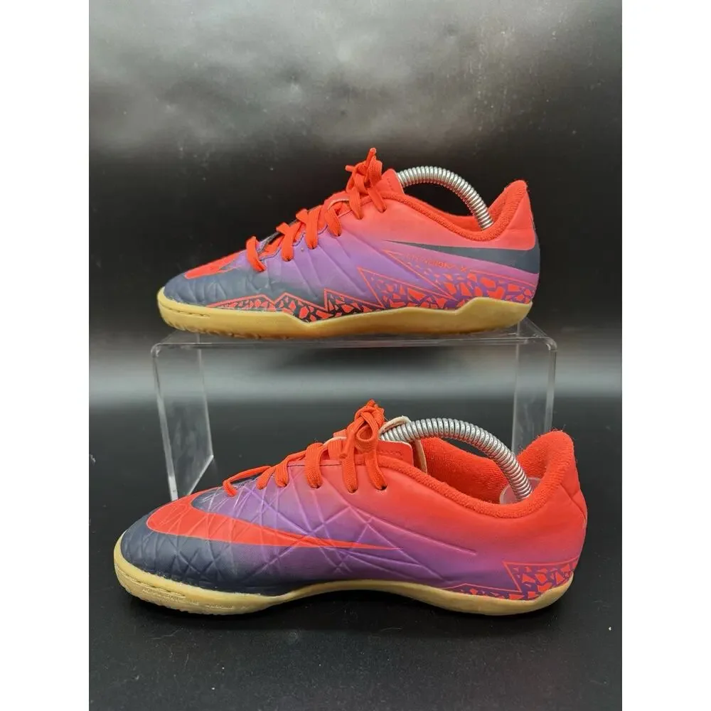 Nike Hypervenom Phelom IC Soccer Shoes Youth Size 2.5Y 749920-845